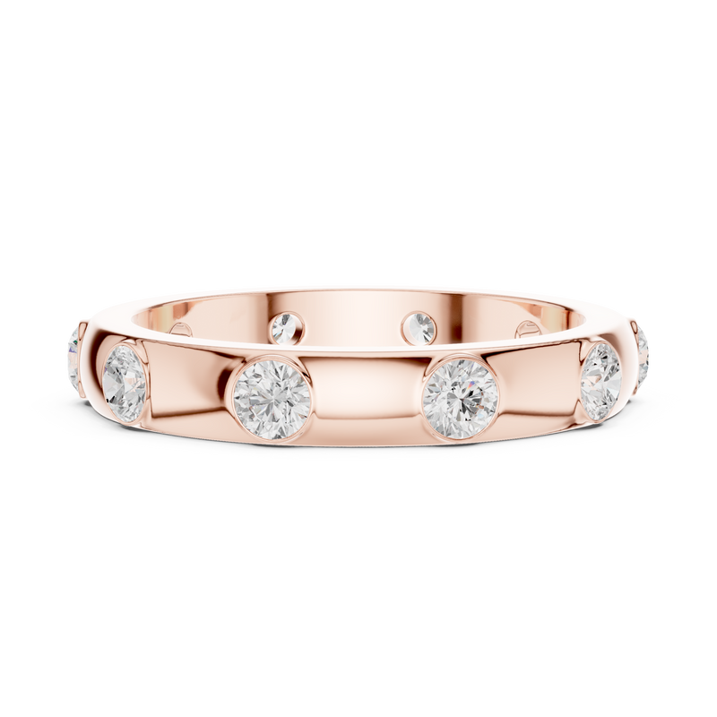 Ladies Ring DDLR-352@7 - Rose Gold - Image