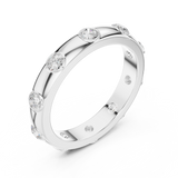 Ladies Ring DDLR-352@7 - White Gold - Image