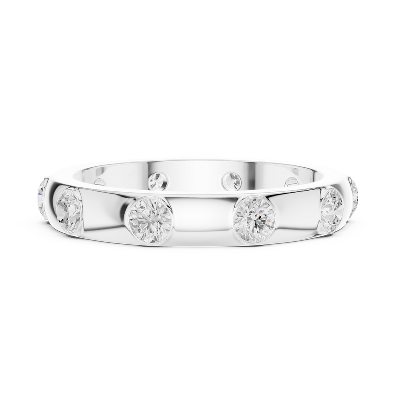 Ladies Ring DDLR-352@7 - White Gold - Image