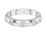 Ladies Ring DDLR-352@7 - White Gold - Image
