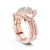 Ladies Ring DDLR-353@7 - Rose Gold - Image
