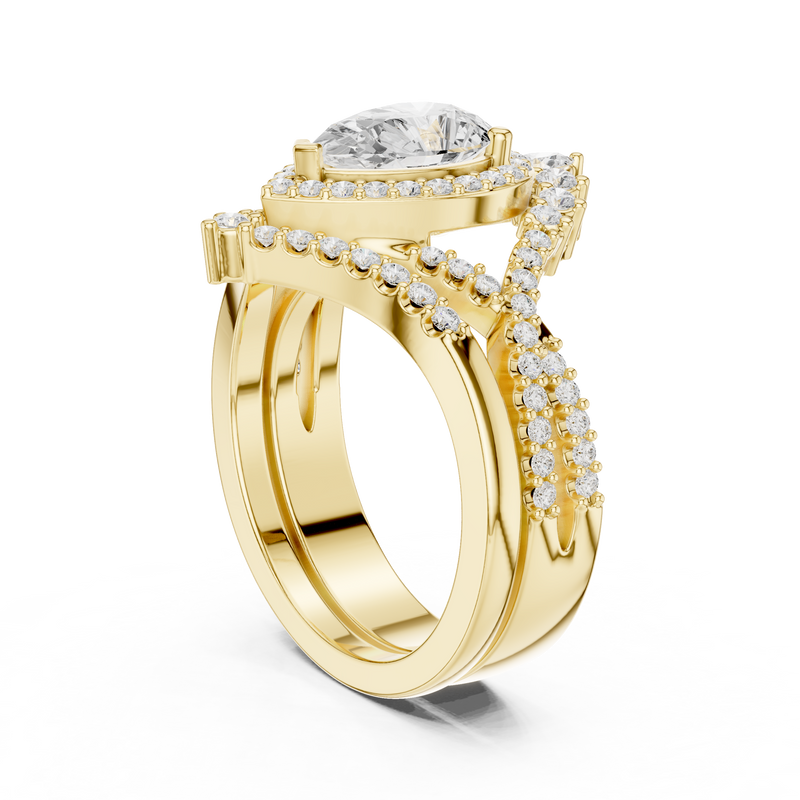 Ladies Ring DDLR-353@7 - Yellow Gold - Image