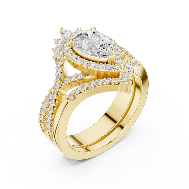 Ladies Ring DDLR-353@7 - Yellow Gold - Image