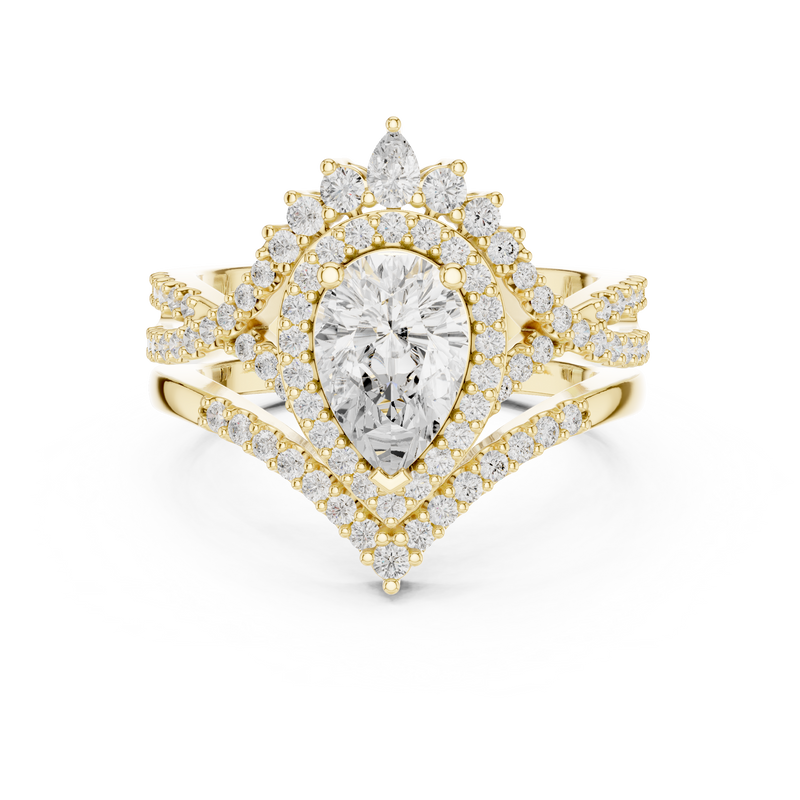 Ladies Ring DDLR-353@7 - Yellow Gold - Image