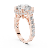 Ladies Ring DDLR-354@7 - Rose Gold - Image