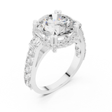 Ladies Ring DDLR-354@7 - White Gold - Image