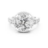 Ladies Ring DDLR-354@7 - White Gold - Image