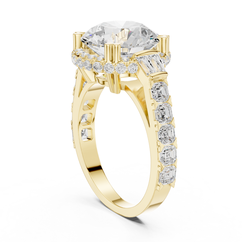 Ladies Ring DDLR-354@7 - Yellow Gold - Image