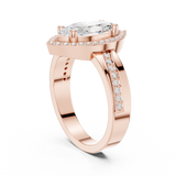 Ladies Ring DDLR-355@7 - Rose Gold - Image