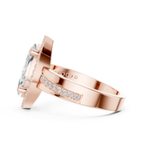 Ladies Ring DDLR-355@7 - Rose Gold - Image