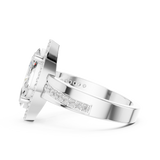 Ladies Ring DDLR-355@7 - White Gold - Image