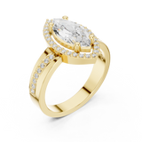 Ladies Ring DDLR-355@7 - Yellow Gold - Image