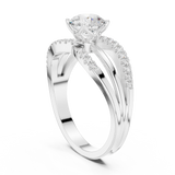 Ladies Ring DDLR-356@7 - White Gold - Image