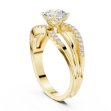 Ladies Ring DDLR-356@7 - Yellow Gold - Image