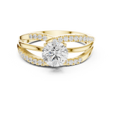 Ladies Ring DDLR-356@7 - Yellow Gold - Image