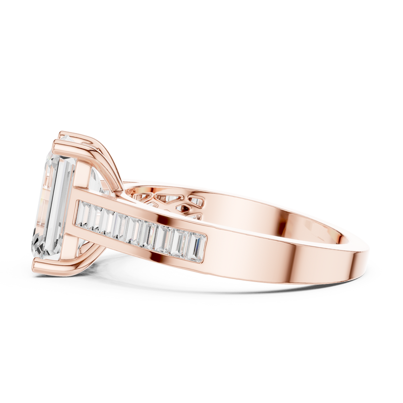 Ladies Ring DDLR-357@7 - Rose Gold - Image