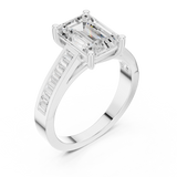 Ladies Ring DDLR-357@7 - White Gold - Image