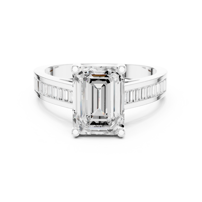 Ladies Ring DDLR-357@7 - White Gold - Image