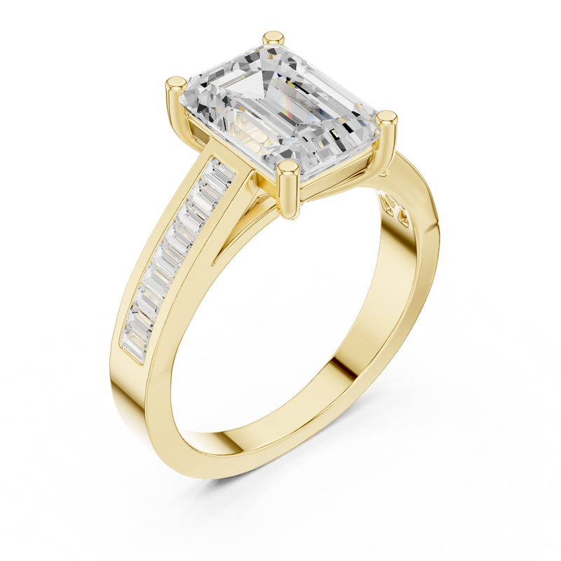 Ladies Ring DDLR-357@7 - Yellow Gold - Image