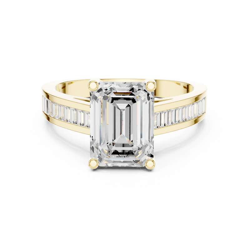 Ladies Ring DDLR-357@7 - Yellow Gold - Image