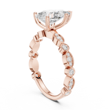 Ladies Ring DDLR-359@7 - Rose Gold - Image