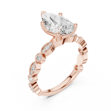 Ladies Ring DDLR-359@7 - Rose Gold - Image