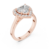 Ladies Ring DDLR-360@7 - Rose Gold - Image