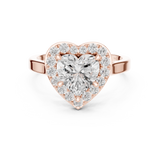 Ladies Ring DDLR-360@7 - Rose Gold - Image