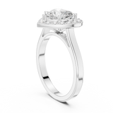 Ladies Ring DDLR-360@7 - White Gold - Image