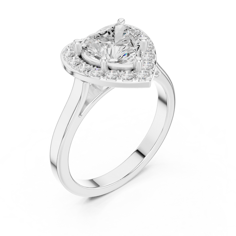 Ladies Ring DDLR-360@7 - White Gold - Image