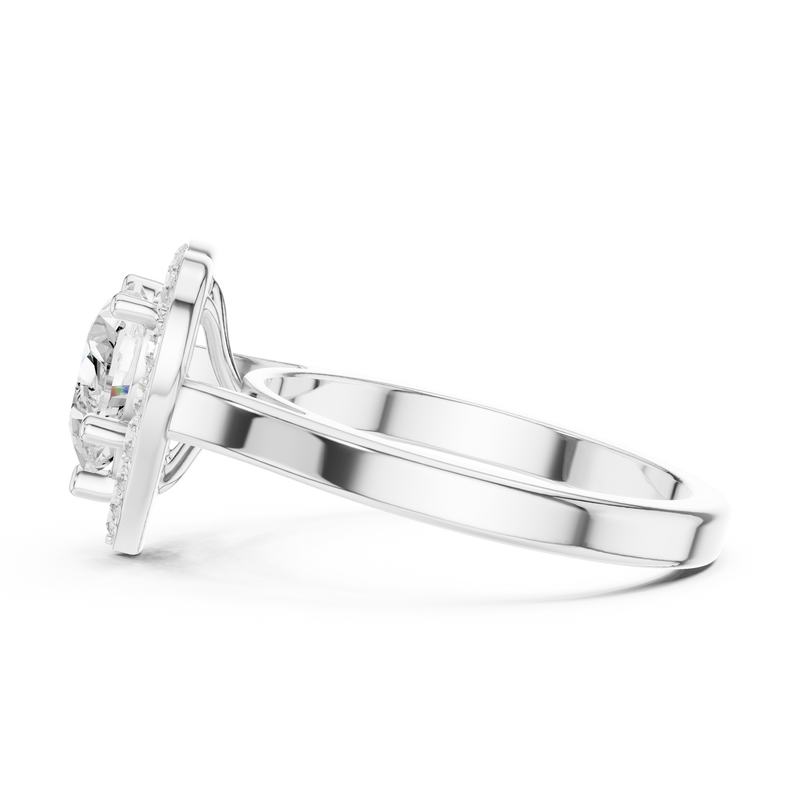 Ladies Ring DDLR-360@7 - White Gold - Image