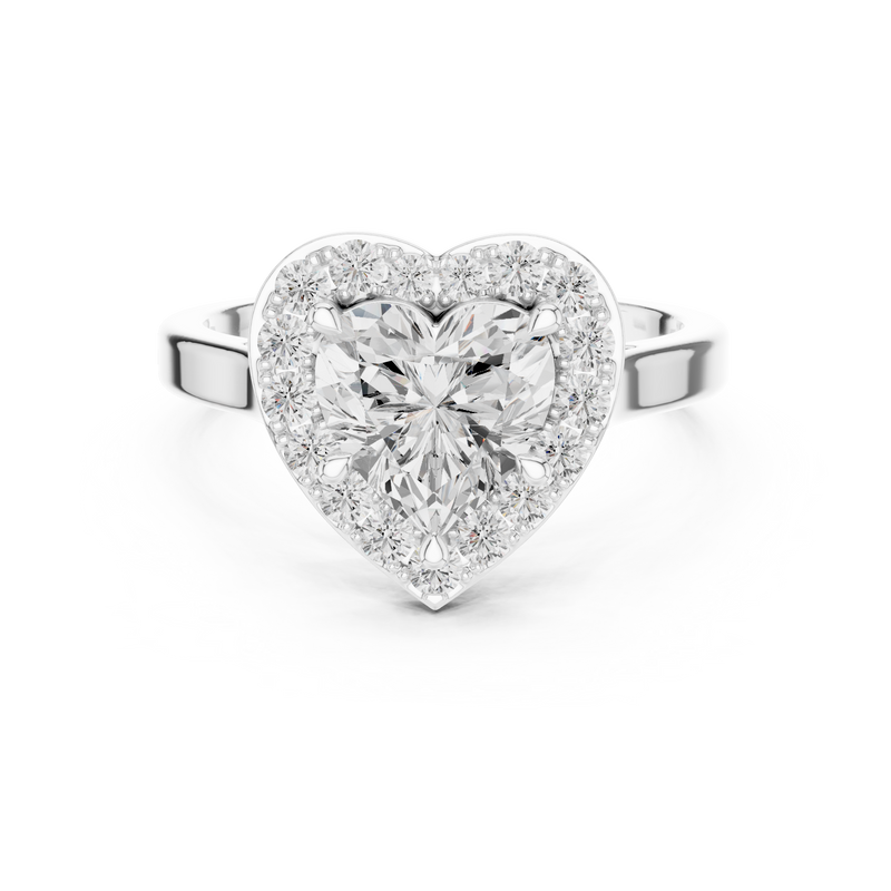 Ladies Ring DDLR-360@7 - White Gold - Image