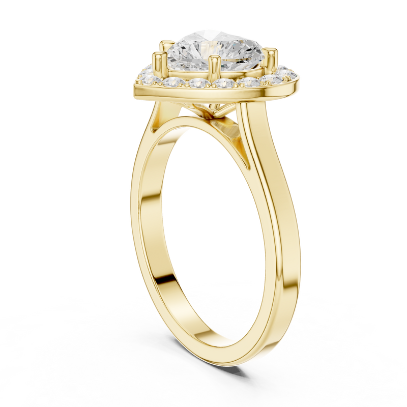 Ladies Ring DDLR-360@7 - Yellow Gold - Image