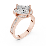 Ladies Ring DDLR-361@7 - Rose Gold - Image