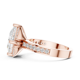 Ladies Ring DDLR-361@7 - Rose Gold - Image