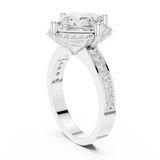Ladies Ring DDLR-361@7 - White Gold - Image