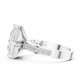 Ladies Ring DDLR-361@7 - White Gold - Image