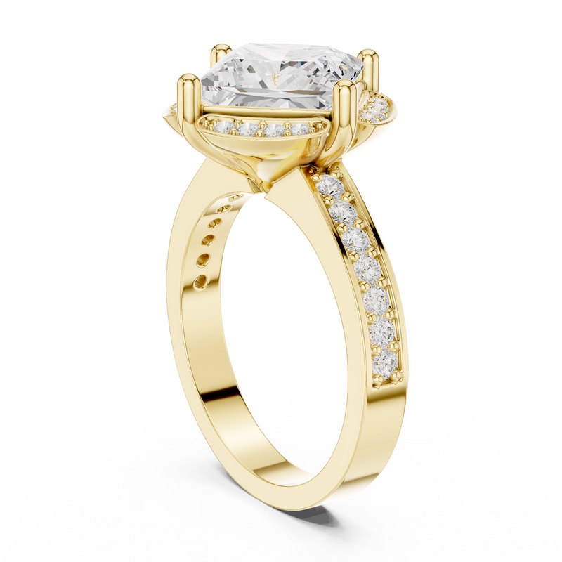 Ladies Ring DDLR-361@7 - Yellow Gold - Image