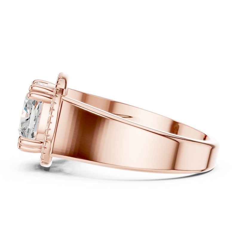 Ladies Ring DDLR-362@7 - Rose Gold - Image
