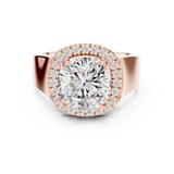 Ladies Ring DDLR-362@7 - Rose Gold - Image
