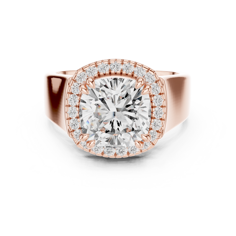 Ladies Ring DDLR-362@7 - Rose Gold - Image