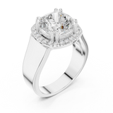 Ladies Ring DDLR-362@7 - White Gold - Image