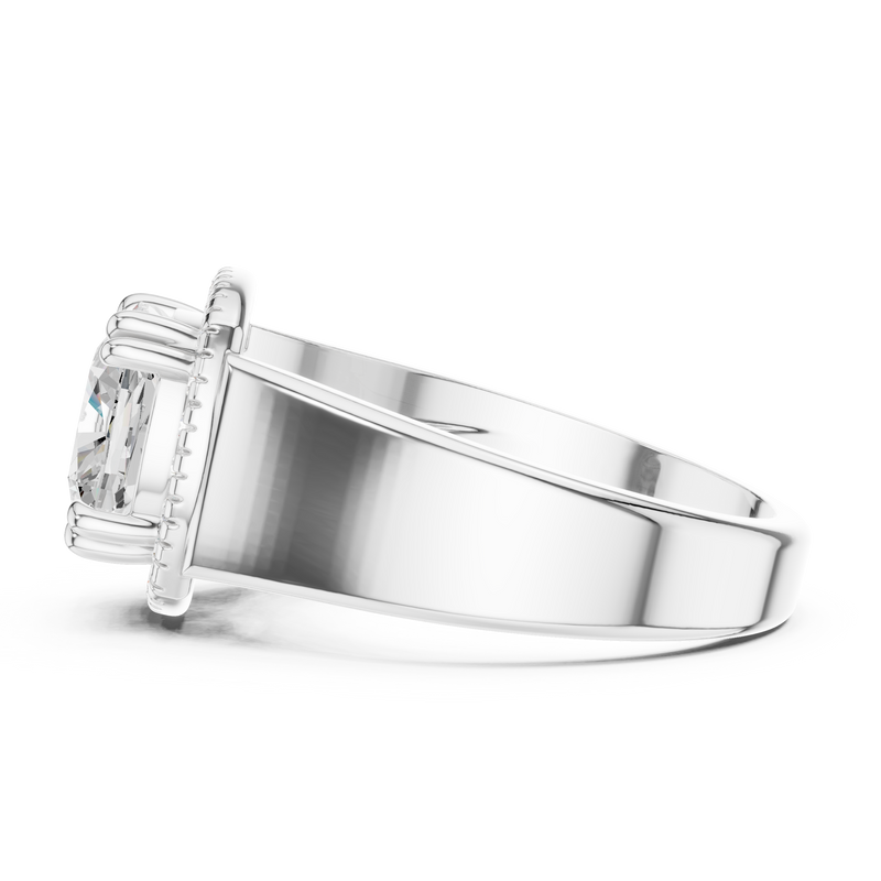 Ladies Ring DDLR-362@7 - White Gold - Image