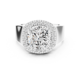 Ladies Ring DDLR-362@7 - White Gold - Image