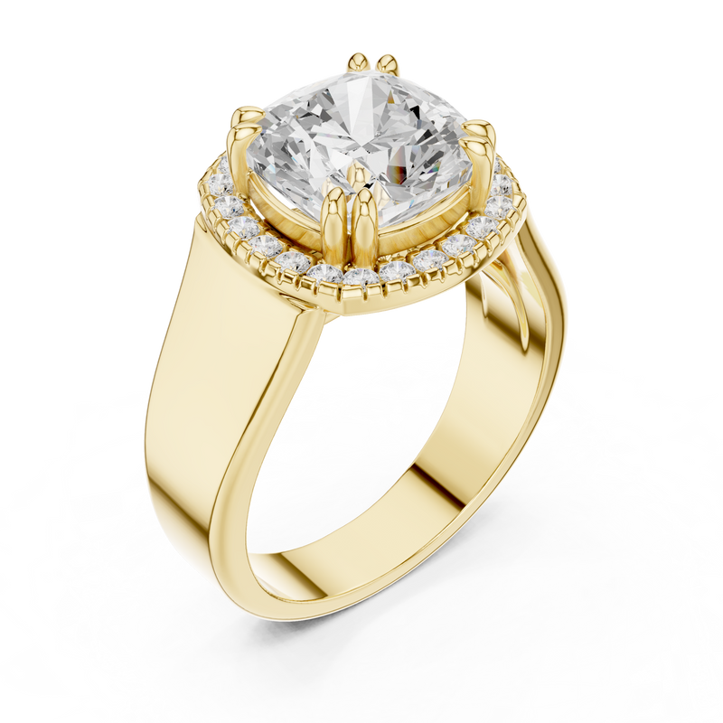 Ladies Ring DDLR-362@7 - Yellow Gold - Image