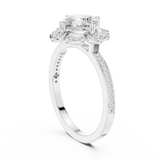 Ladies Ring DDLR-363@7 - White Gold - Image