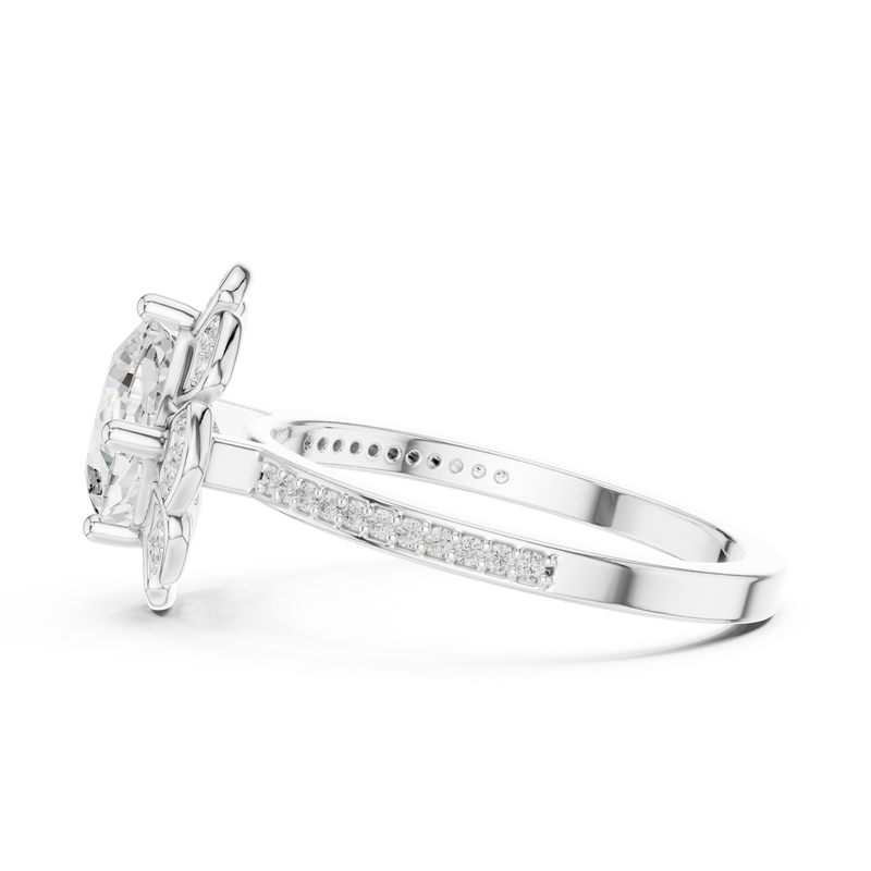 Ladies Ring DDLR-363@7 - White Gold - Image