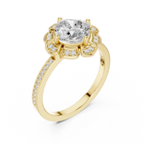 Ladies Ring DDLR-363@7 - Yellow Gold - Image