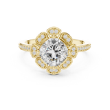 Ladies Ring DDLR-363@7 - Yellow Gold - Image