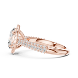 Ladies Ring DDLR-364@7 - Rose Gold - Image